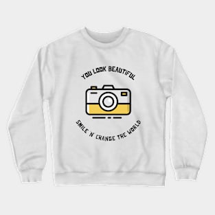 Camera Crewneck Sweatshirt